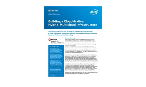 Een cloud-native, hybride-multicloud-infrastructuur bouwen