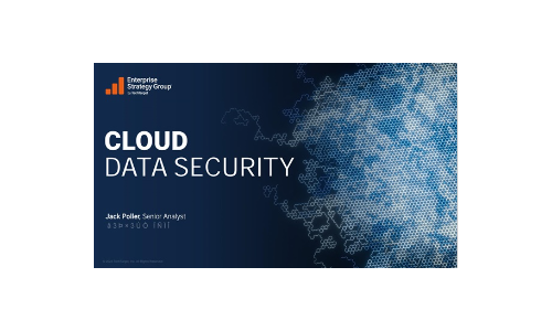 Cloud Data Security 2023 Report door ESG, een divisie van TechTarget